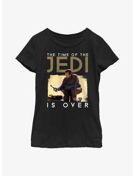 Star Wars Obi-Wan Kenobi Time Of The Jedi Is Over Youth Girls T-Shirt, , hi-res
