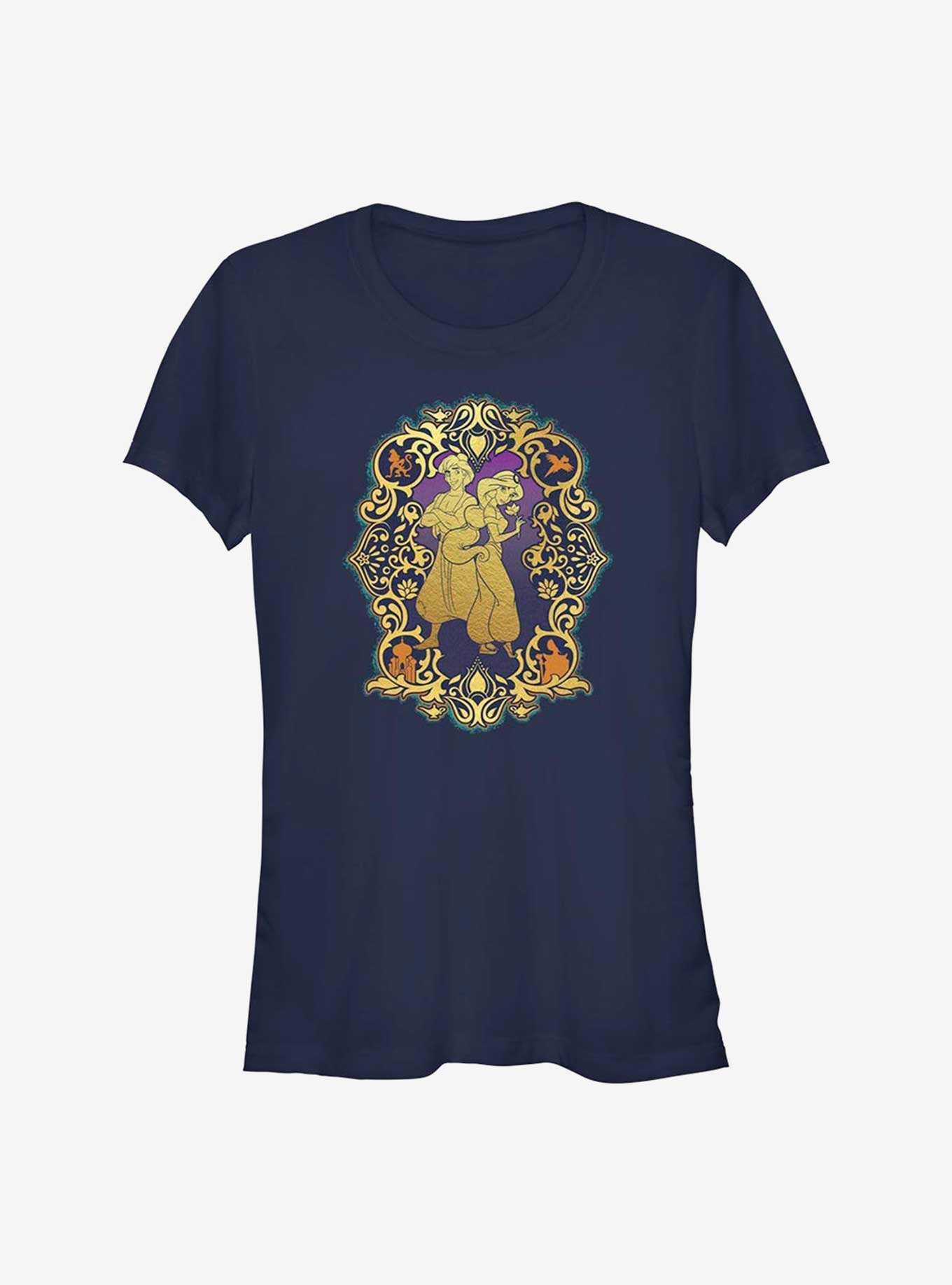 Disney Aladdin Duo Frame Girls T-Shirt, , hi-res