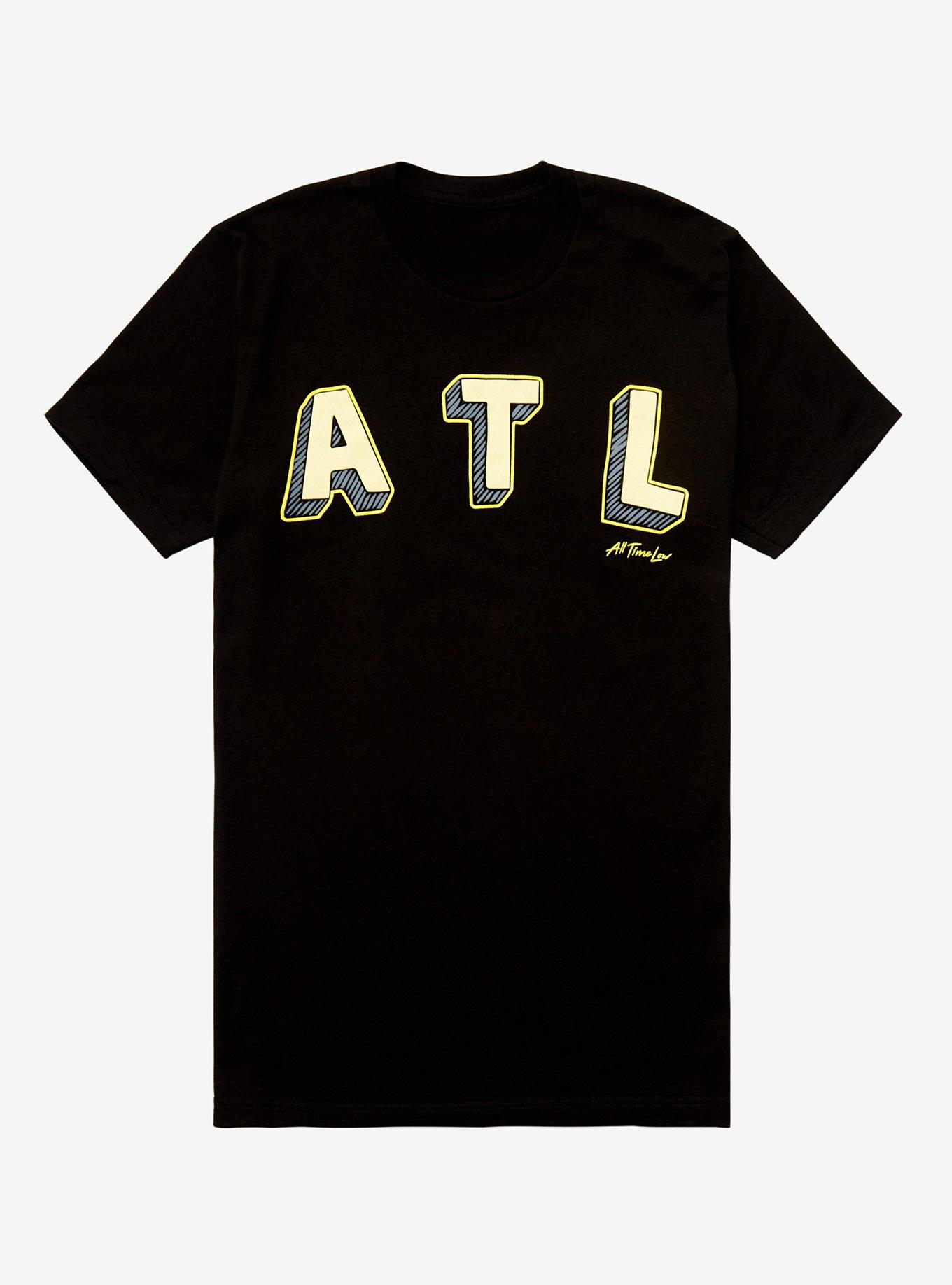 All Time Low Block Letters T-Shirt, BLACK, hi-res