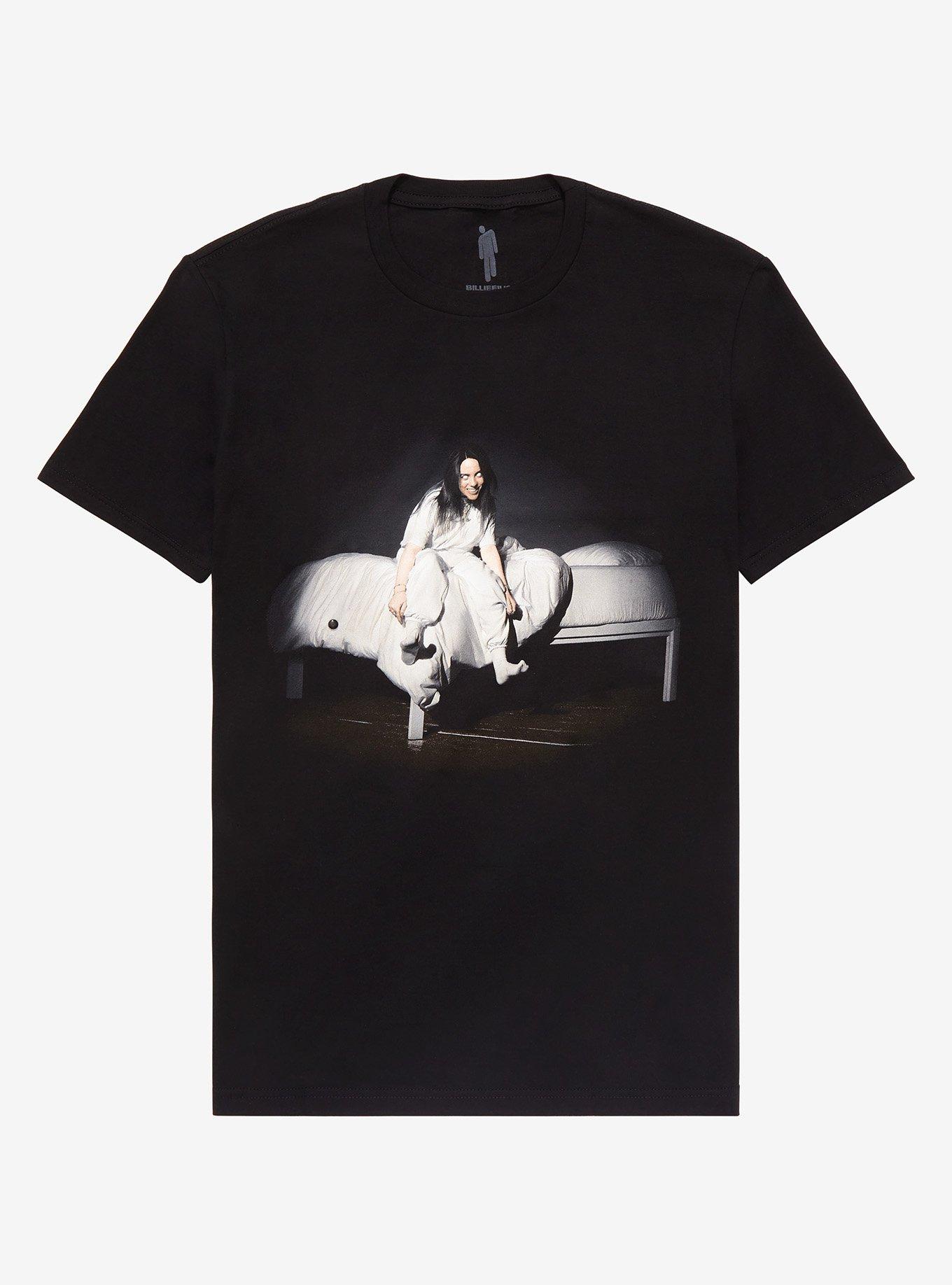 Billie Eilish When We All Fall Asleep T-Shirt, BLACK, hi-res