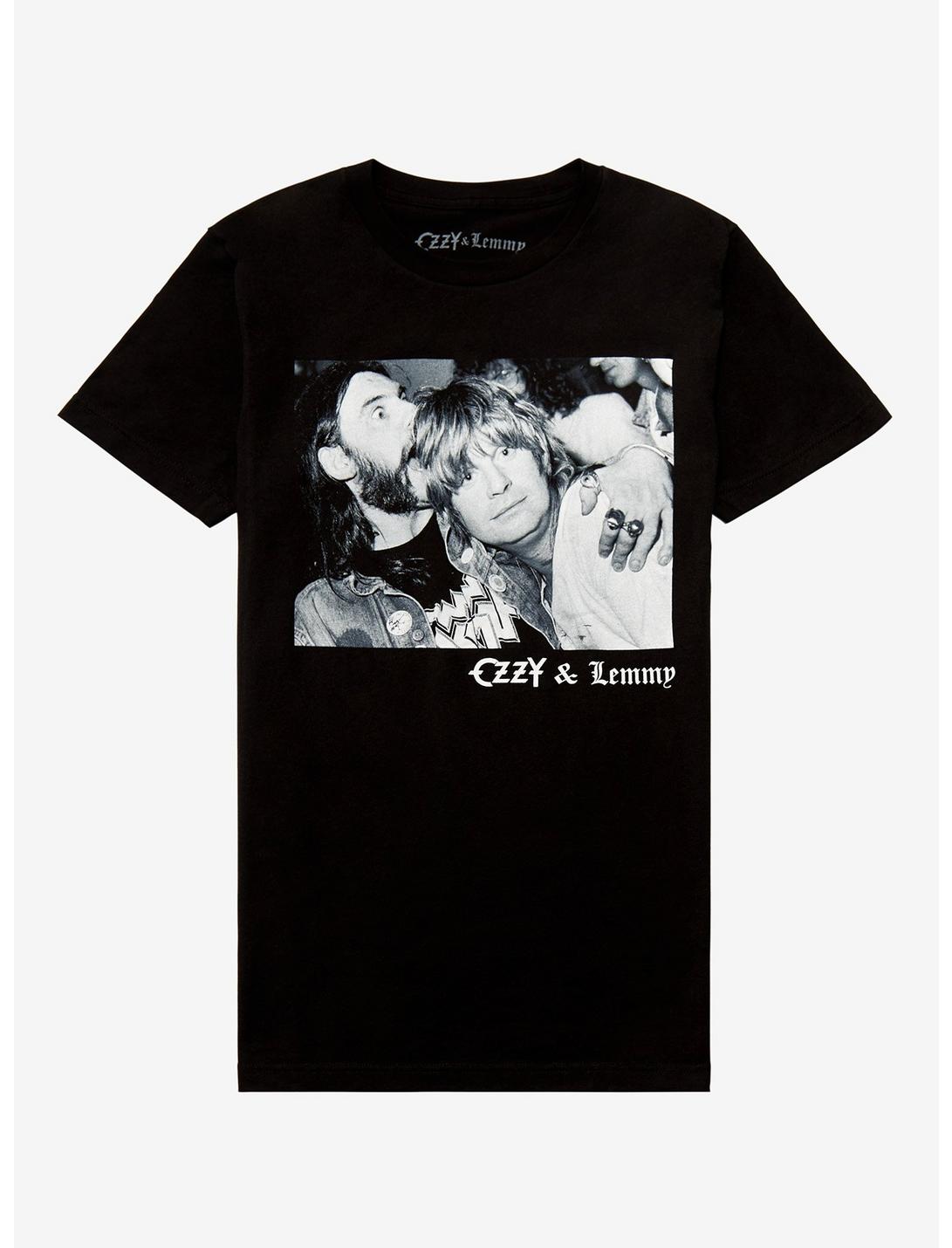 Ozzy Osbourne & Lemmy Kilmister T-Shirt, BLACK, hi-res