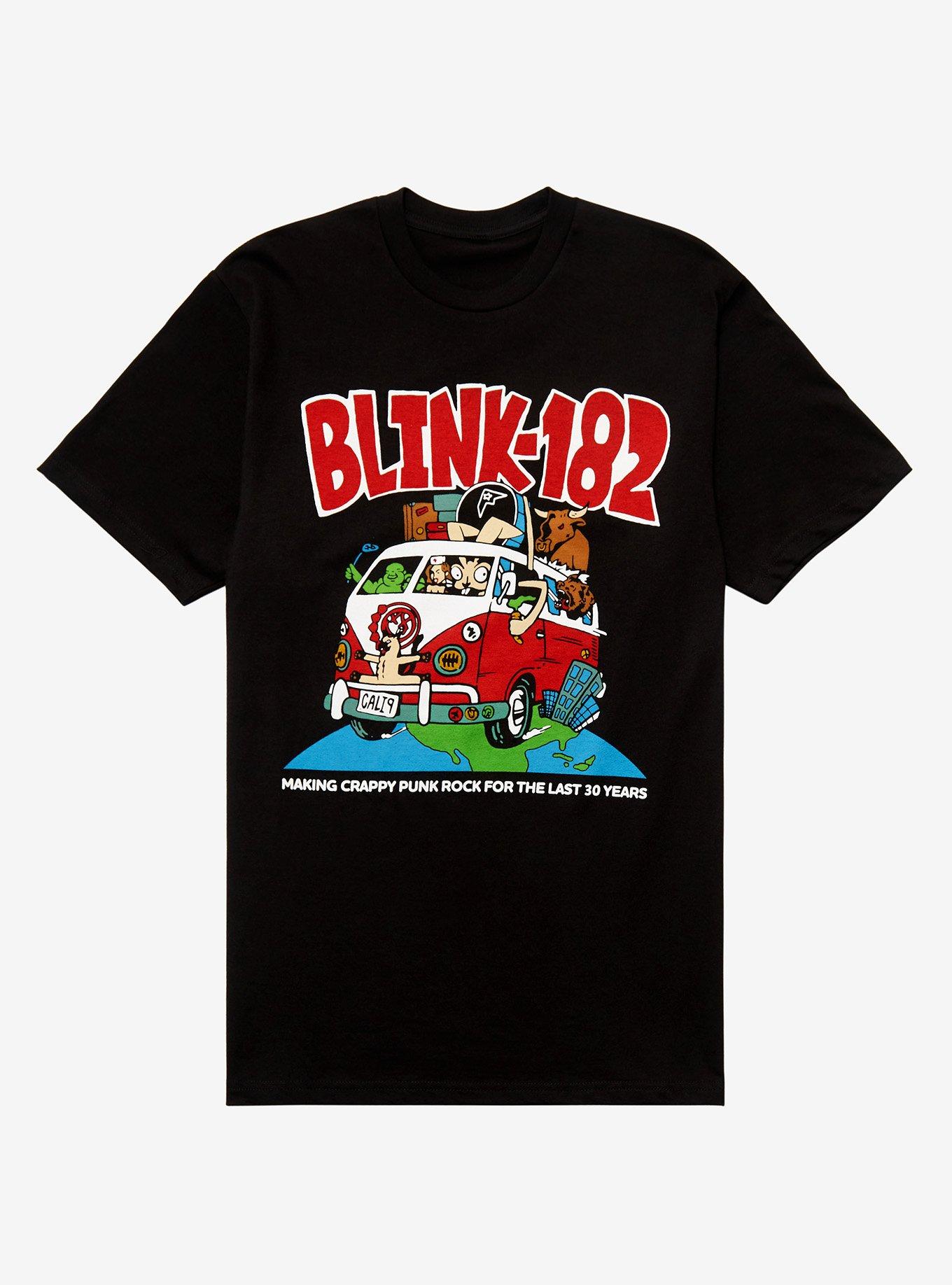 Blink 182 t 2025 shirts hot topic