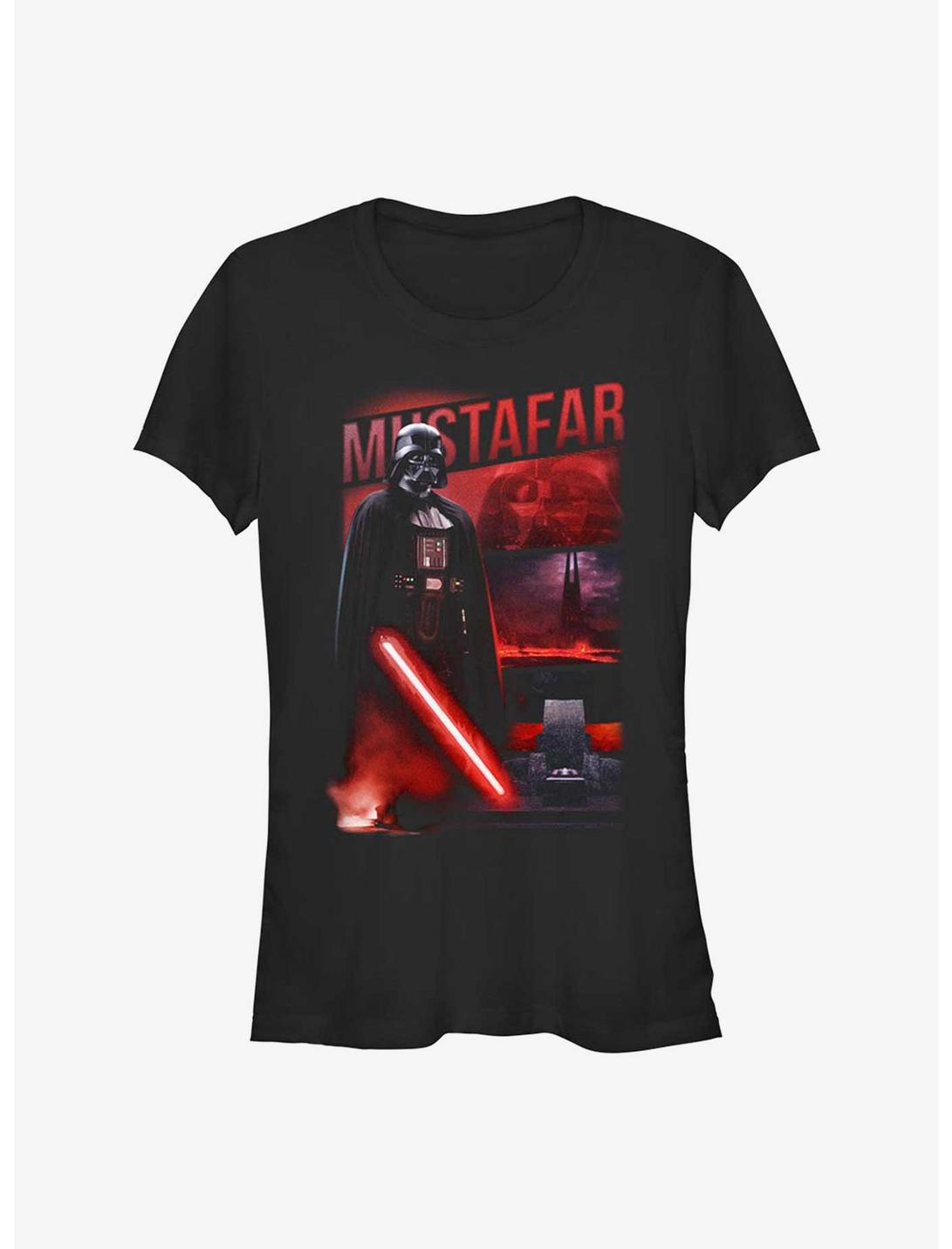 Star Wars Obi-Wan Kenobi Anakin Skywalker Girls T-Shirt, BLACK, hi-res