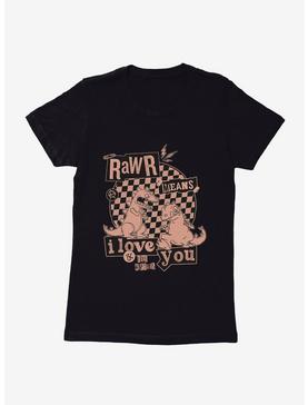 Plus Size Rugrats Punk Poster Rawr Means I Love You Womens T-Shirt, , hi-res