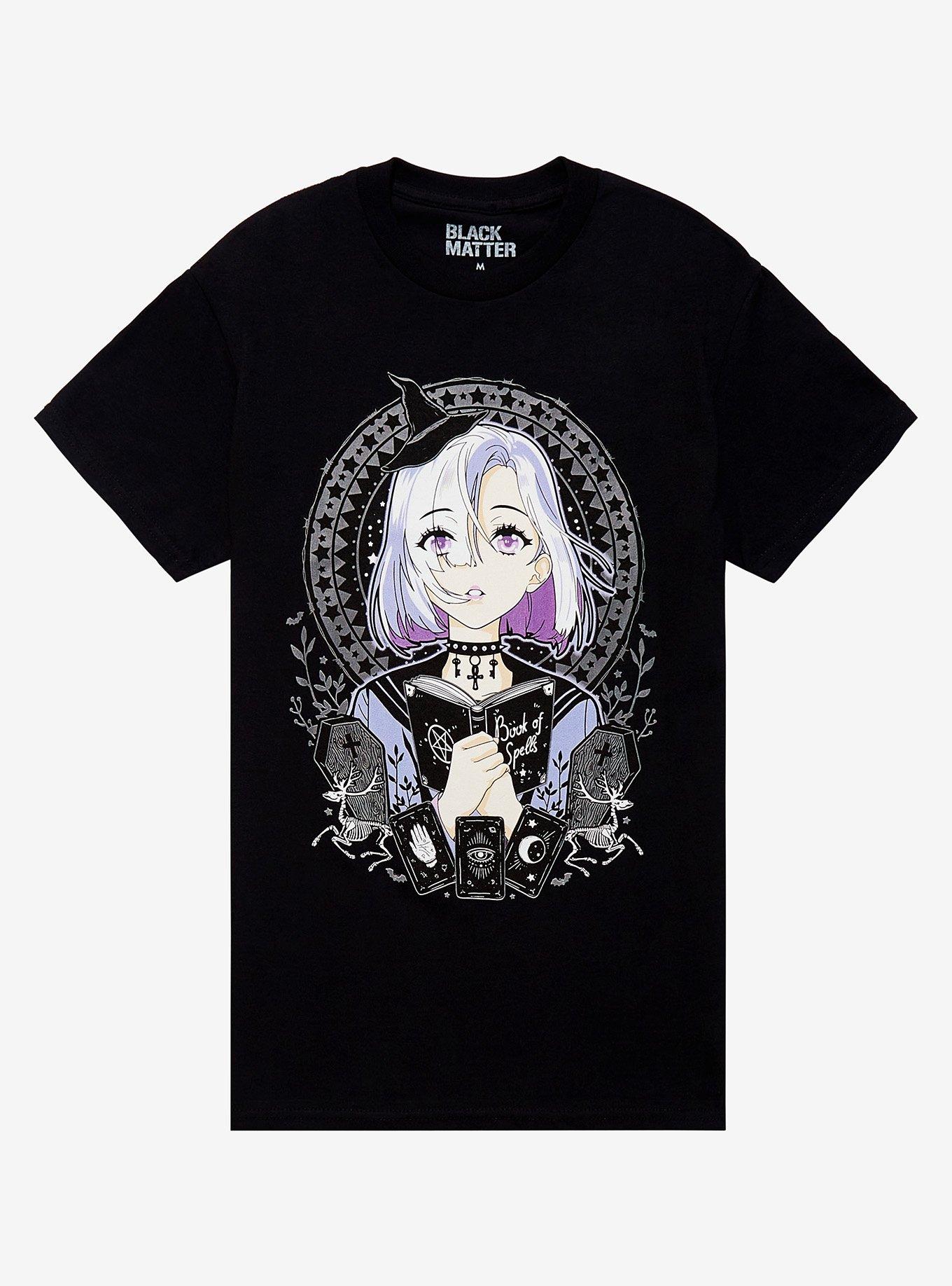 Celestial Witch Girl Boyfriend Fit Girls T-Shirt, MULTI, hi-res