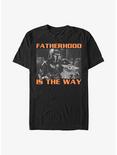 Star Wars The Mandalorian Fatherhood Is The Way T-Shirt, BLACK, hi-res
