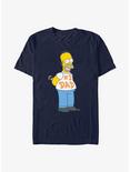 The Simpsons Number 1 Dad Homer T-Shirt, NAVY, hi-res