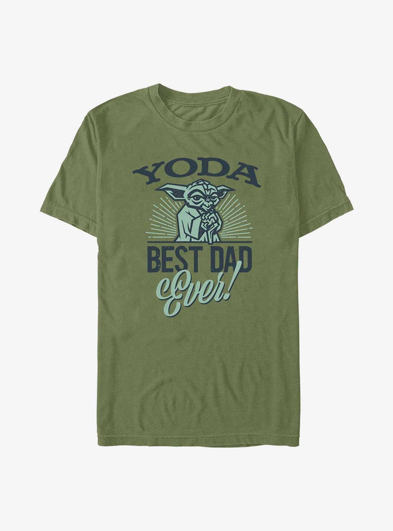 Star Wars Yoda Best Dad Ever T-Shirt, , hi-res