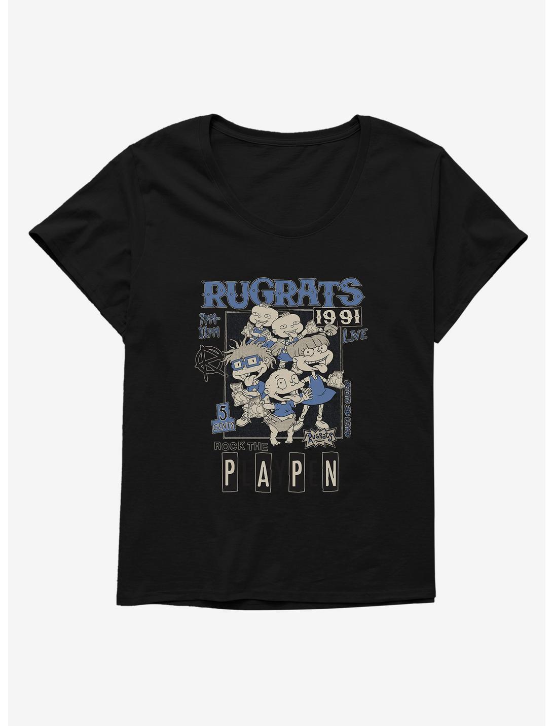 Rugrats Rock Poster Rugrats Live Womens T-Shirt Plus Size, , hi-res