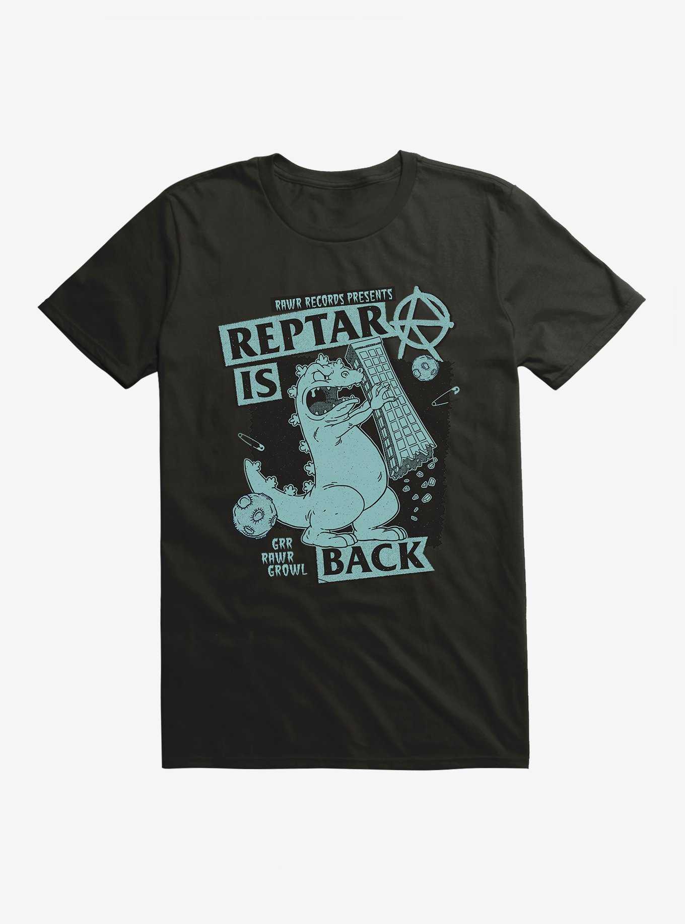 Rugrats Punk Poster Reptar Is Back T-Shirt, , hi-res