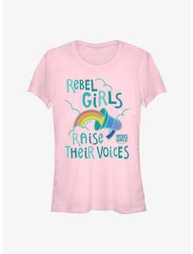 Rebel Girls Mega Rainbow Girls T-Shirt, , hi-res