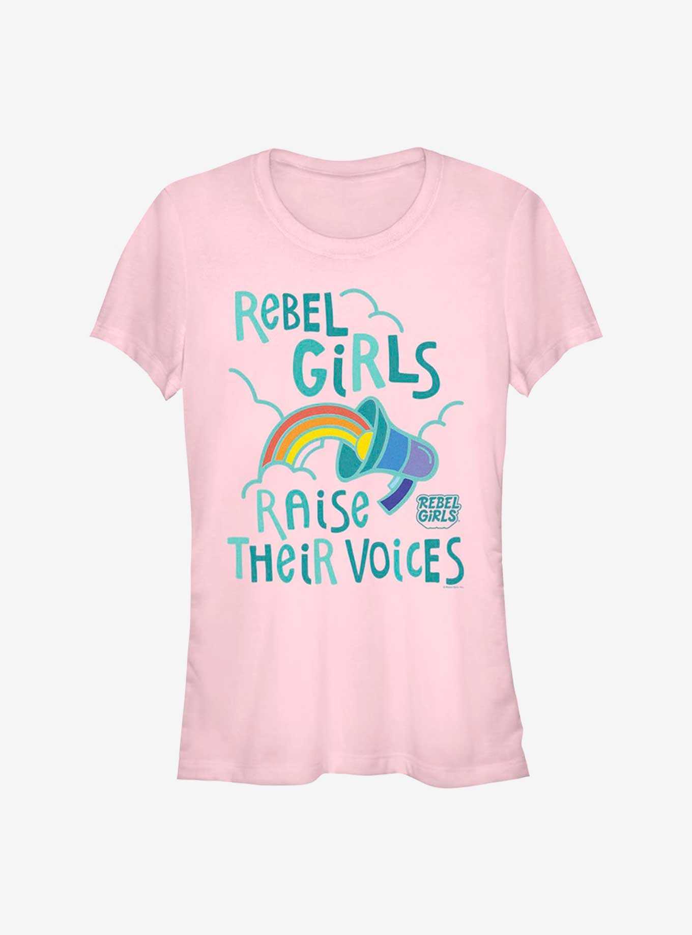 Rebel Girls Mega Rainbow Girls T-Shirt, , hi-res