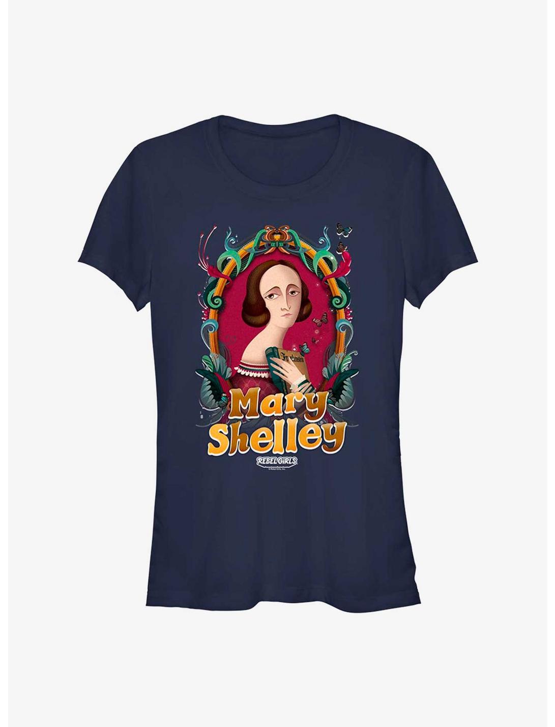 Rebel Girls Rebel Mary Shelley Girls T-Shirt, NAVY, hi-res