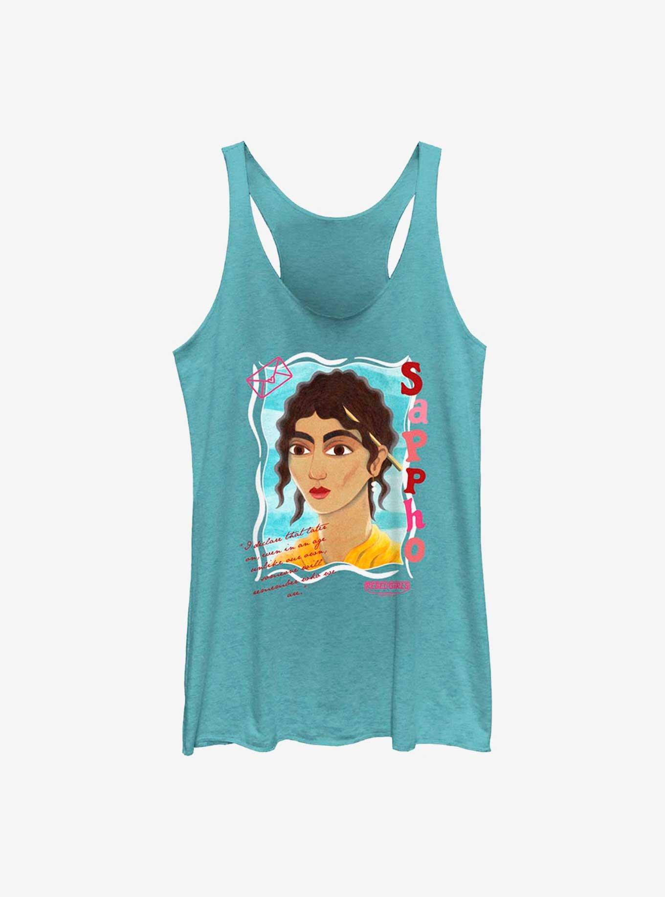 Rebel Girls Sappho Girls Raw Edge Tank, , hi-res