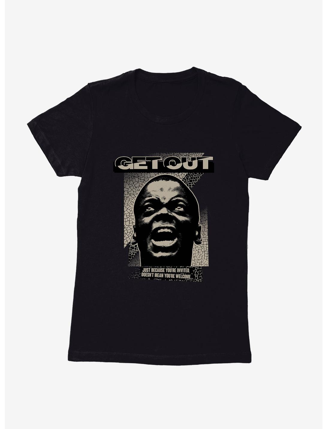Get Out Screaming Face Womens T-Shirt, , hi-res