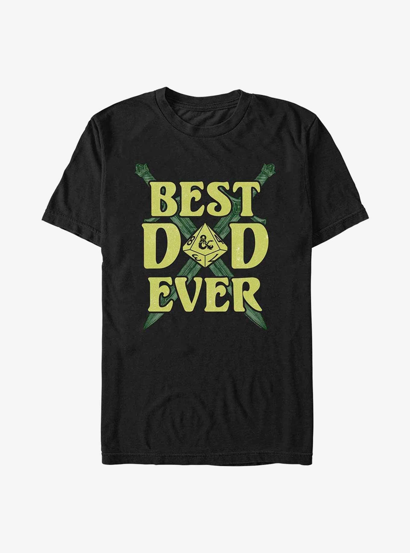 Dungeons & Dragons Father's Day Best Dad Ever T-Shirt