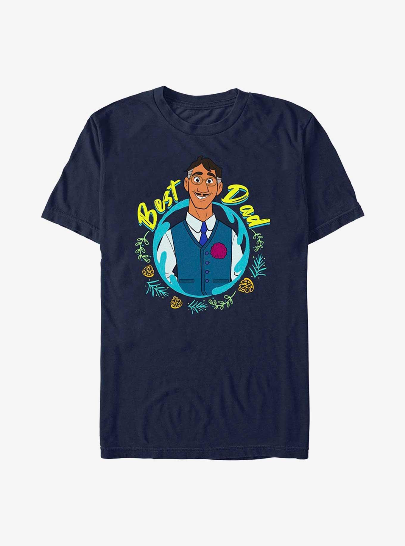 Disney Pixar Encanto Father's Day Best Dad T-Shirt, NAVY, hi-res