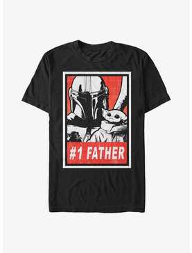 Star Wars The Mandalorian Father's Day Galaxy Dad T-Shirt, , hi-res