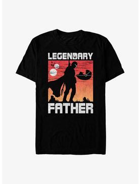 Star Wars The Mandalorian Father's Day Legendary Father T-Shirt, , hi-res