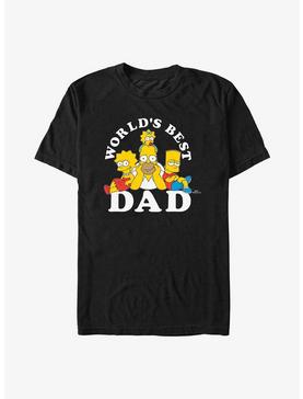 The Simpsons Father's Day World's Best Dad T-Shirt, , hi-res