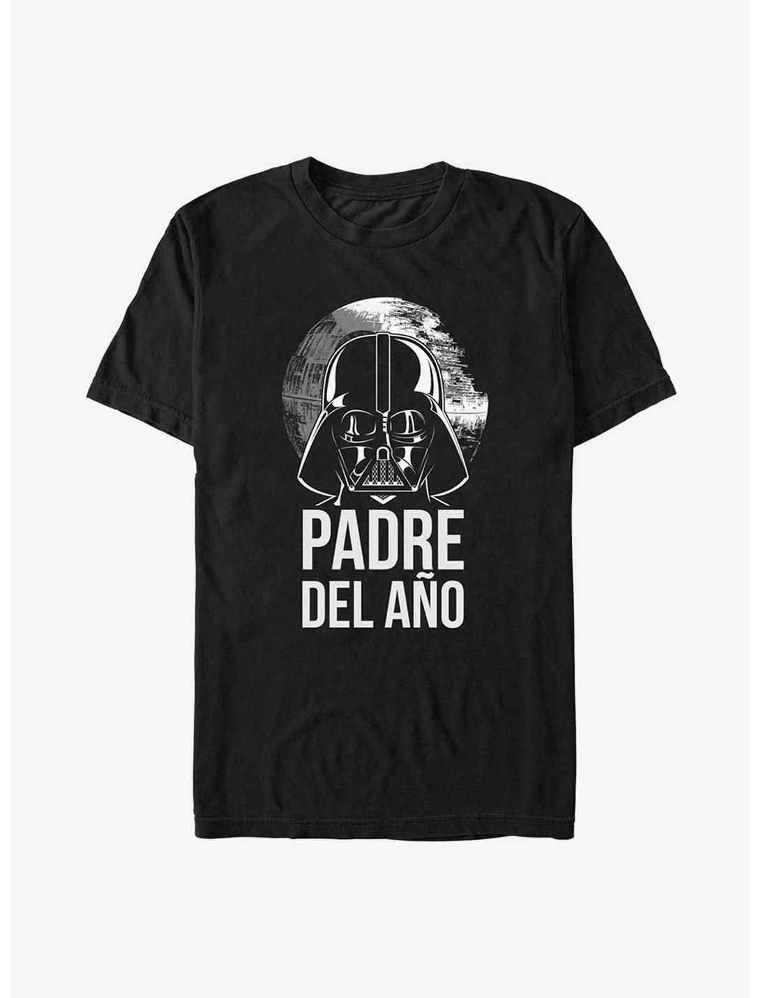 Star Wars Father's Day Padre Del Ano T-Shirt, BLACK, hi-res