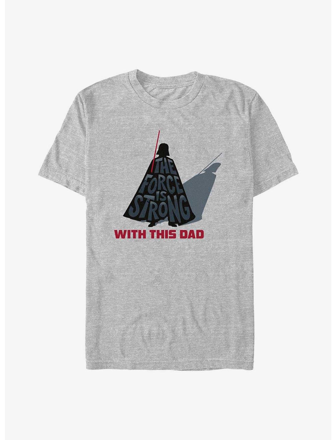 Star Wars Father's Day Vader Dad T-Shirt, ATH HTR, hi-res