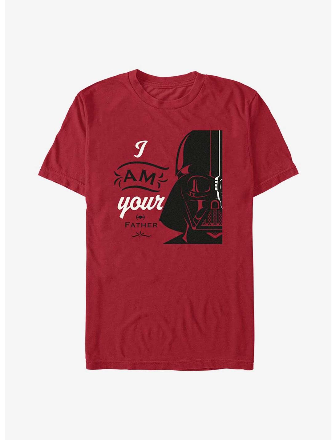 Star Wars Father's Day Your Father T-Shirt, CARDINAL, hi-res