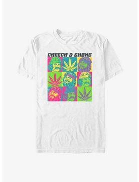 Cheech And Chong Colored Squares Boxup T-Shirt, , hi-res
