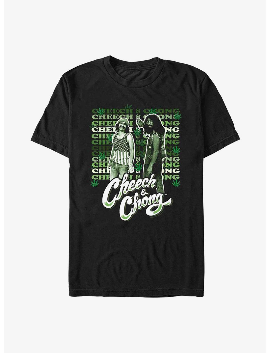 Cheech And Chong High Stack T-Shirt, BLACK, hi-res