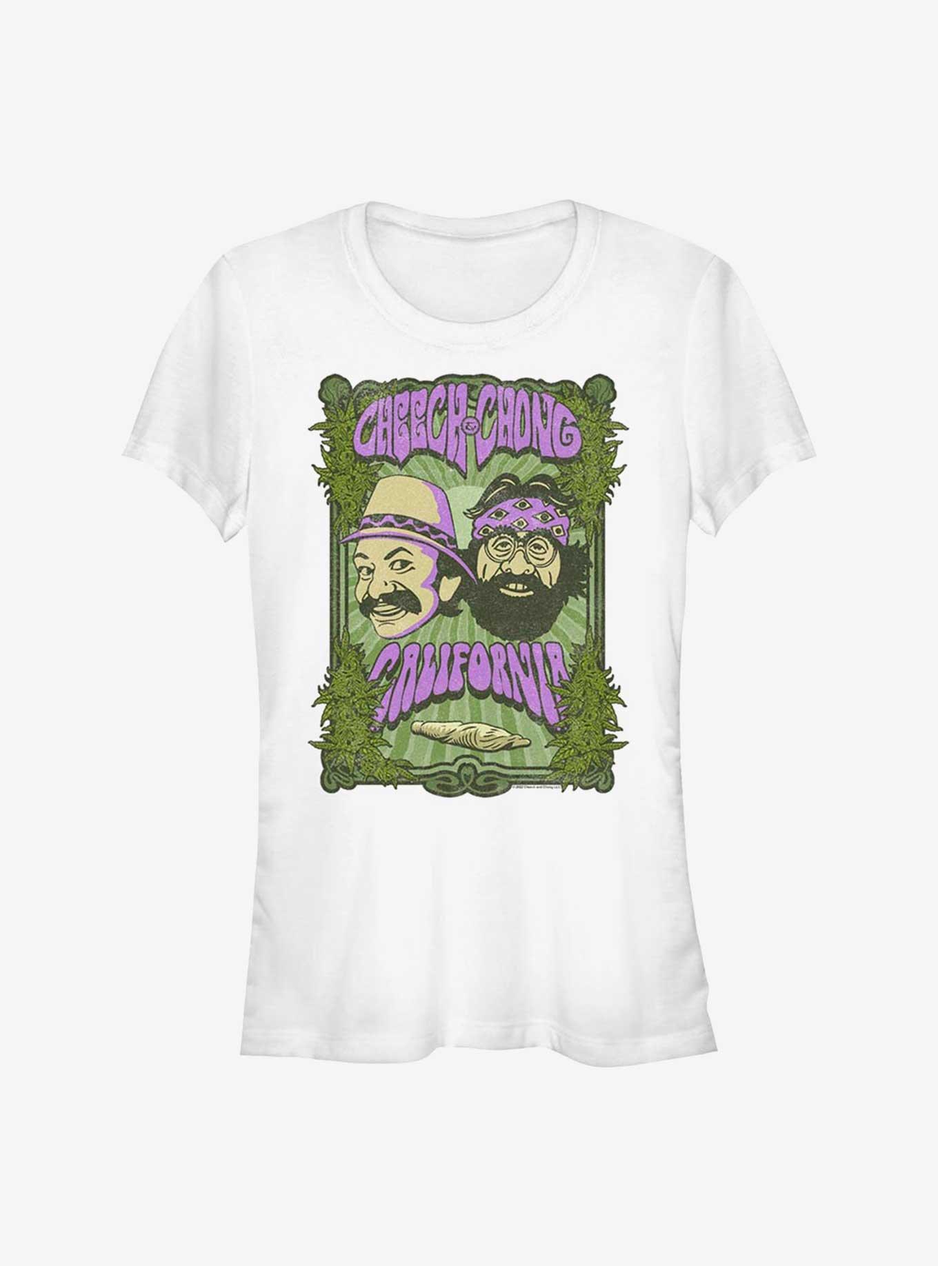 Cheech And Chong Purp Psychedelics Girls T-Shirt