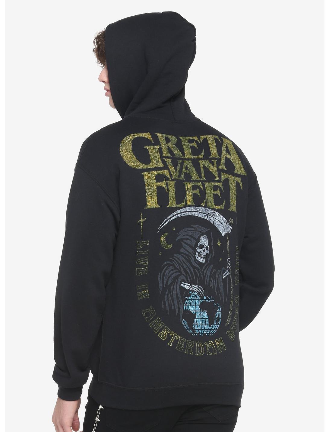 Greta Van Fleet Grim Reaper Hoodie, BLACK, hi-res