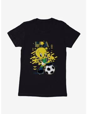 Looney Tunes Tweety Football Brazil Womens T-Shirt, , hi-res