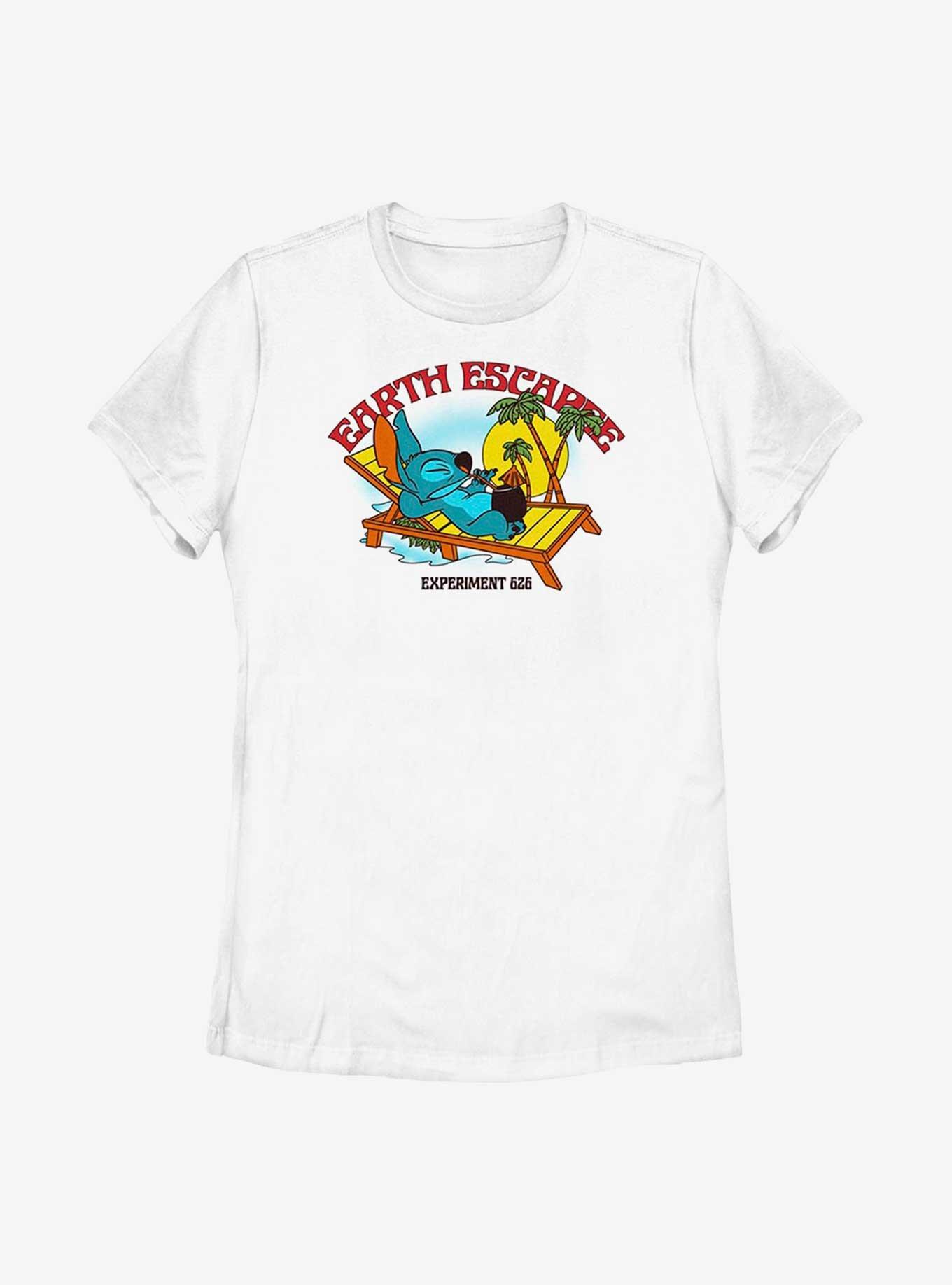 Disney Lilo And Stitch Lazy Stitch Womens T-Shirt, , hi-res