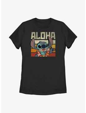 Disney Lilo And Stitch Says Aloha Womens T-Shirt, , hi-res