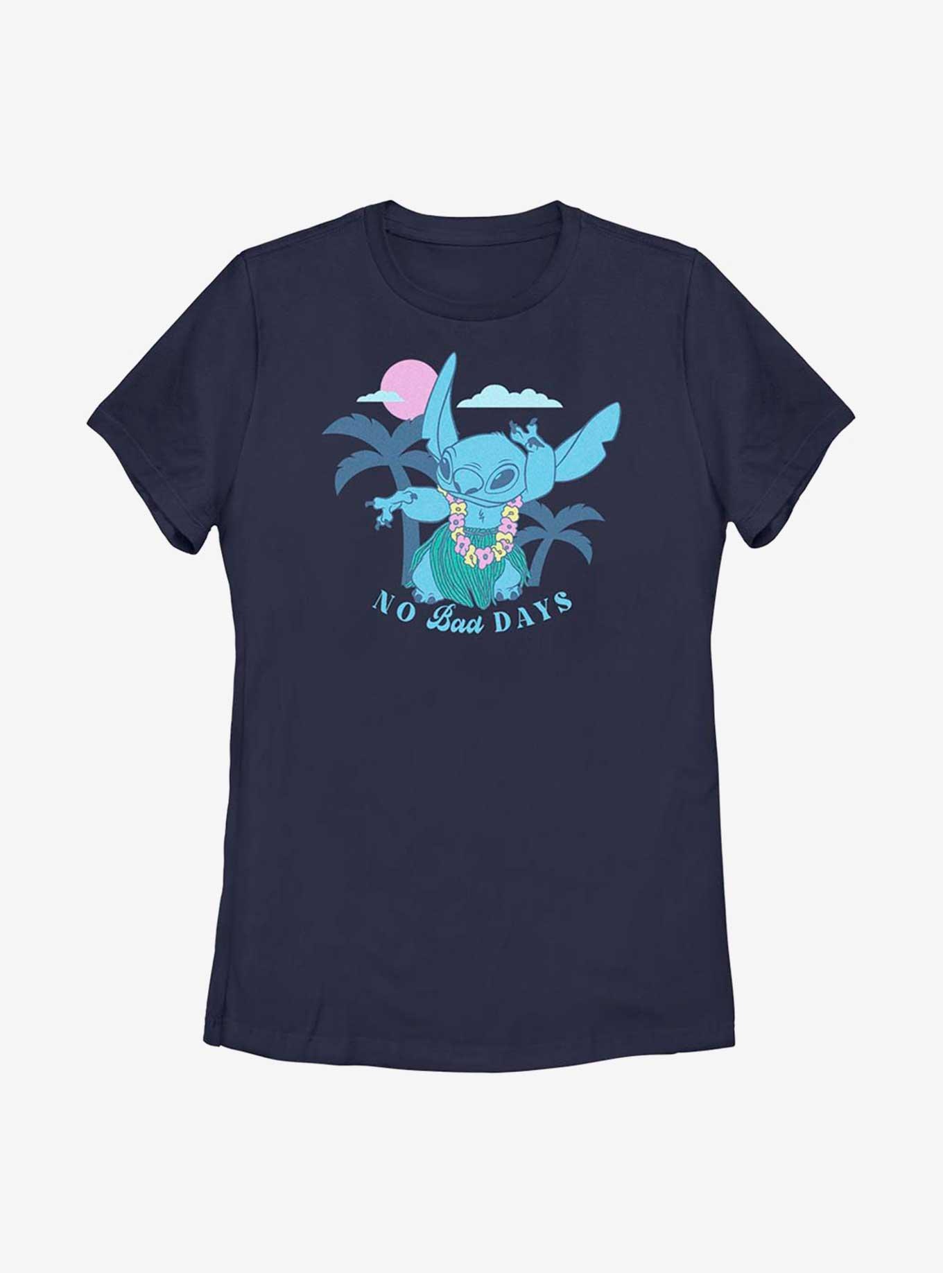 Disney Lilo And Stitch No Bad Days Womens T-Shirt, , hi-res