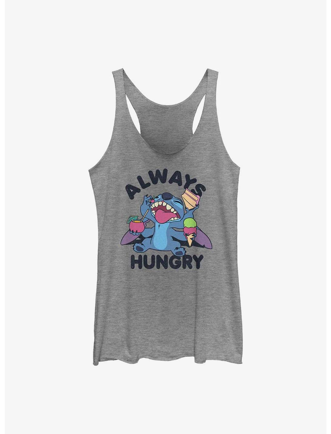 Disney Lilo And Stitch Munchies Womens Tank Top, GRAY HTR, hi-res