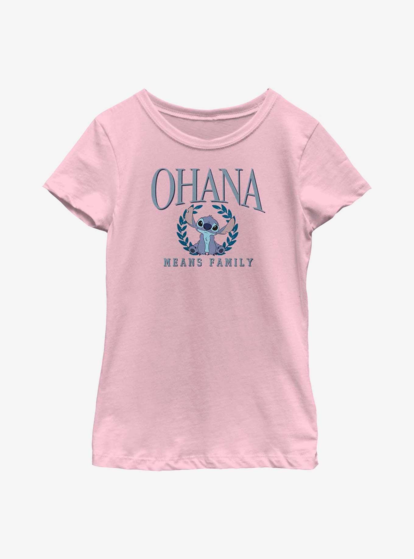 Disney Lilo And Stitch Collegiate Youth Girls T-Shirt, , hi-res