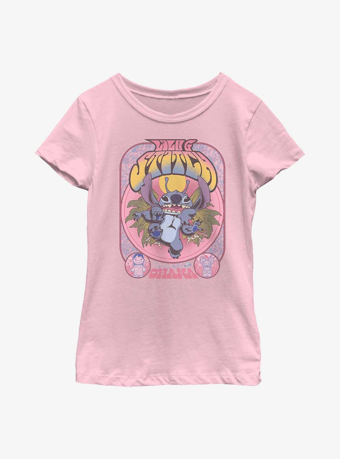 Disney Lilo And Stitch Stitchadelic Gig Youth Girls T-Shirt, , hi-res