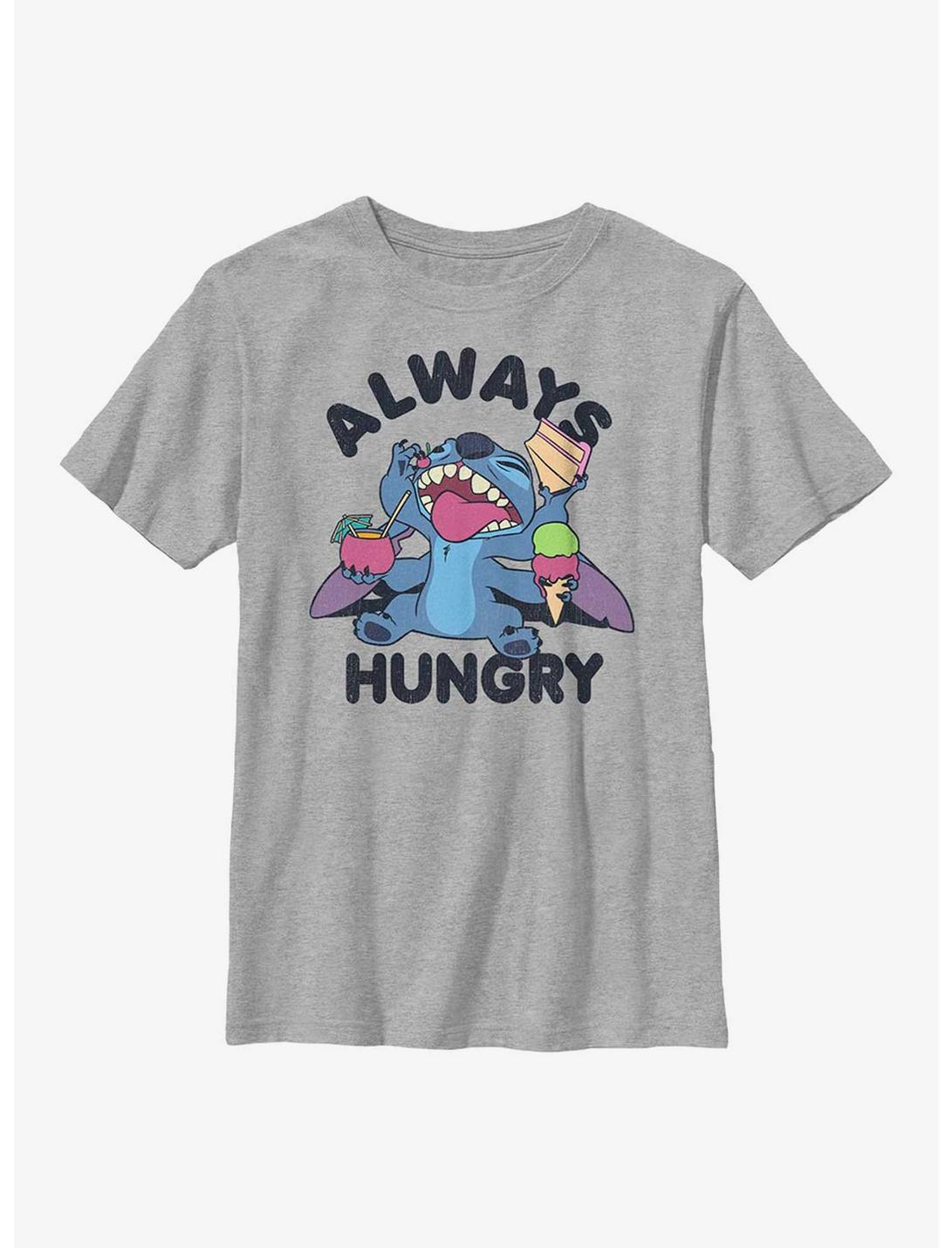 Disney Lilo And Stitch Munchies Youth T-Shirt, ATH HTR, hi-res