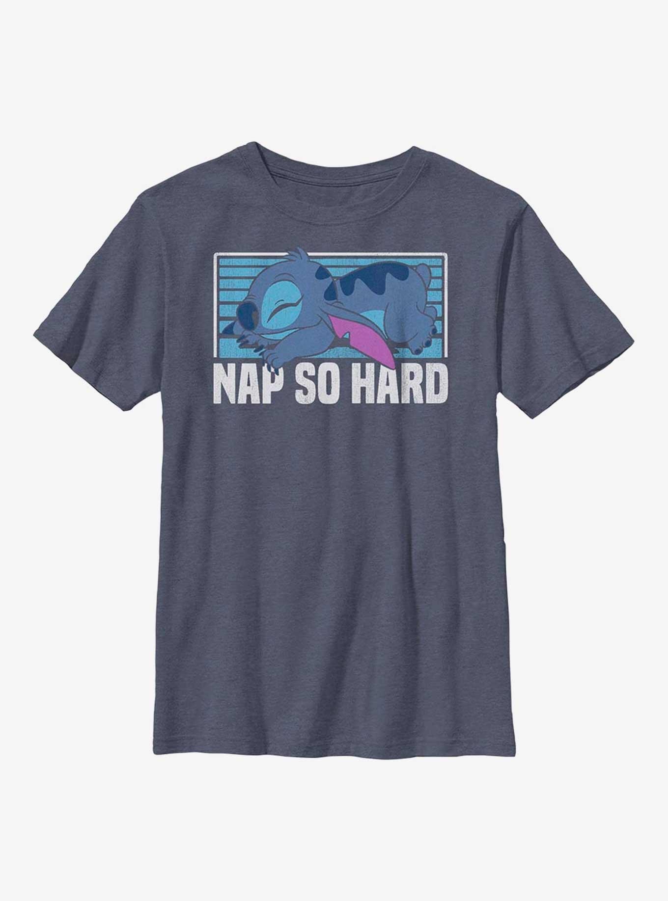 Disney Lilo And Stitch Nap Youth T-Shirt, , hi-res