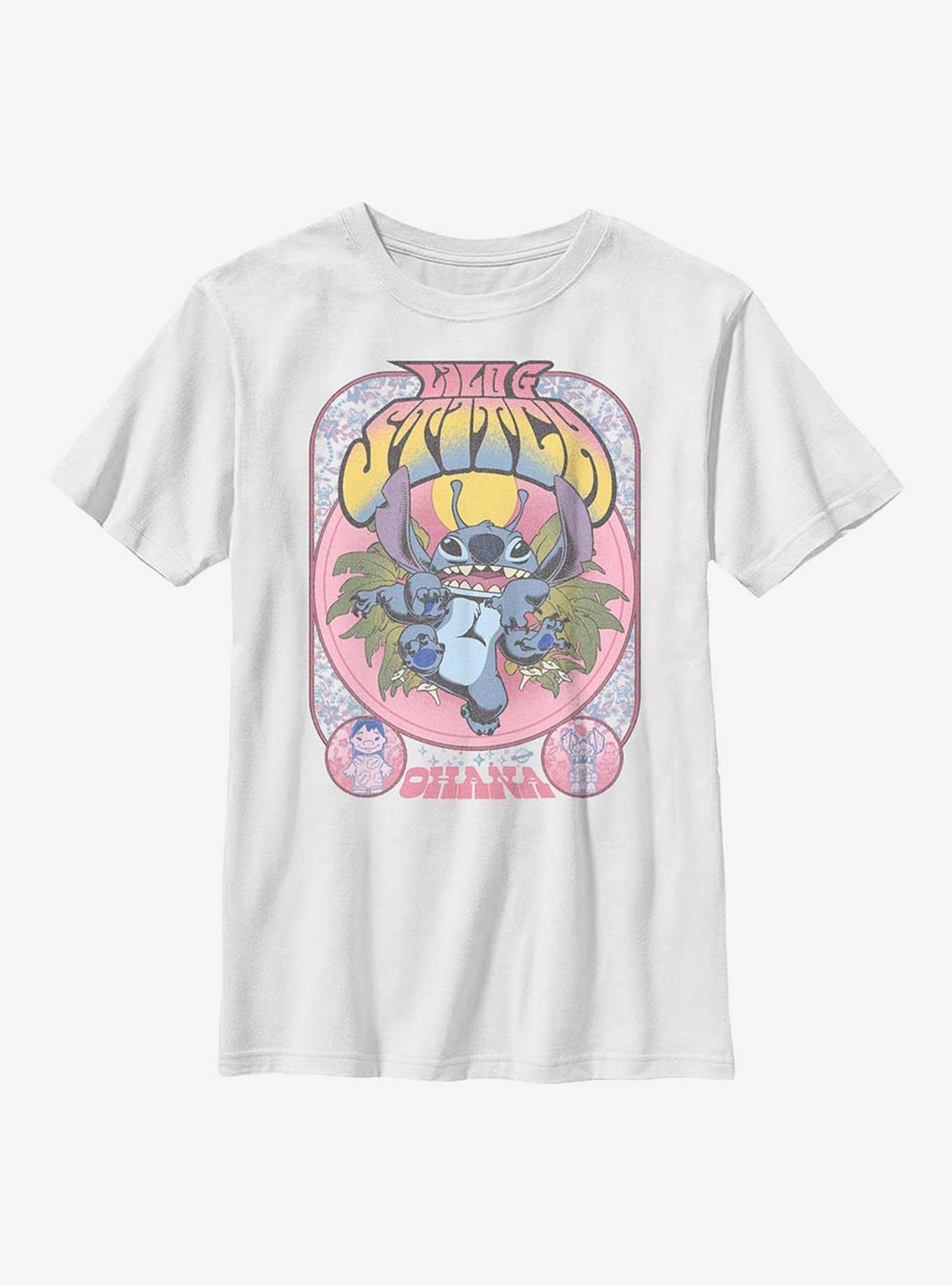Disney Lilo And Stitch Stitchadelic Gig Youth T-Shirt, , hi-res