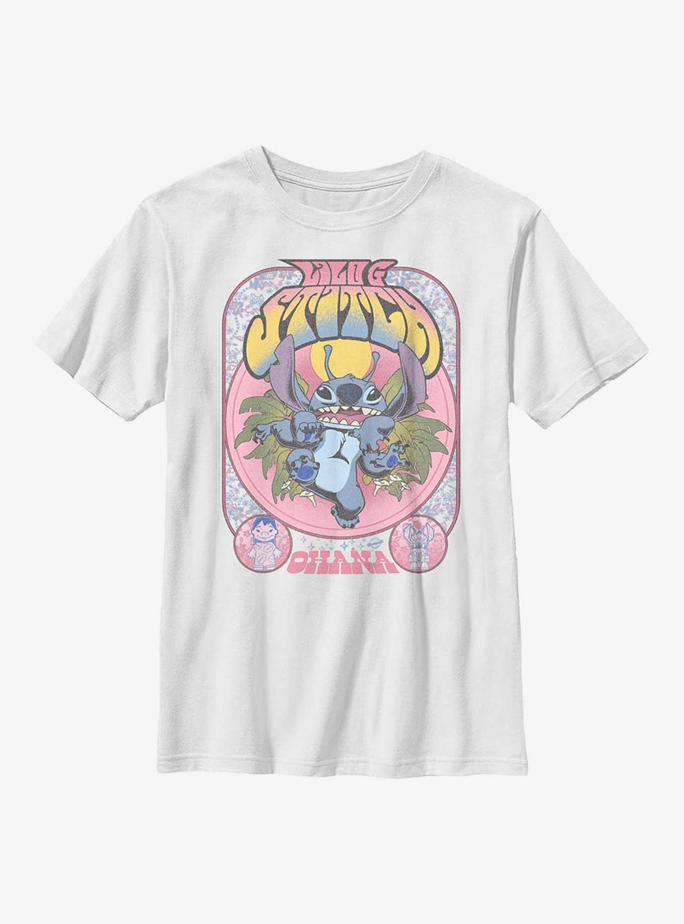 Disney Lilo And Stitch Stitchadelic Gig Youth T-Shirt, , hi-res