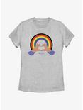 Rebel Girls Hand Heart Rainbow Womens T-Shirt, ATH HTR, hi-res