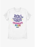 Rebel Girls Celebrate Pride Womens T-Shirt, WHITE, hi-res
