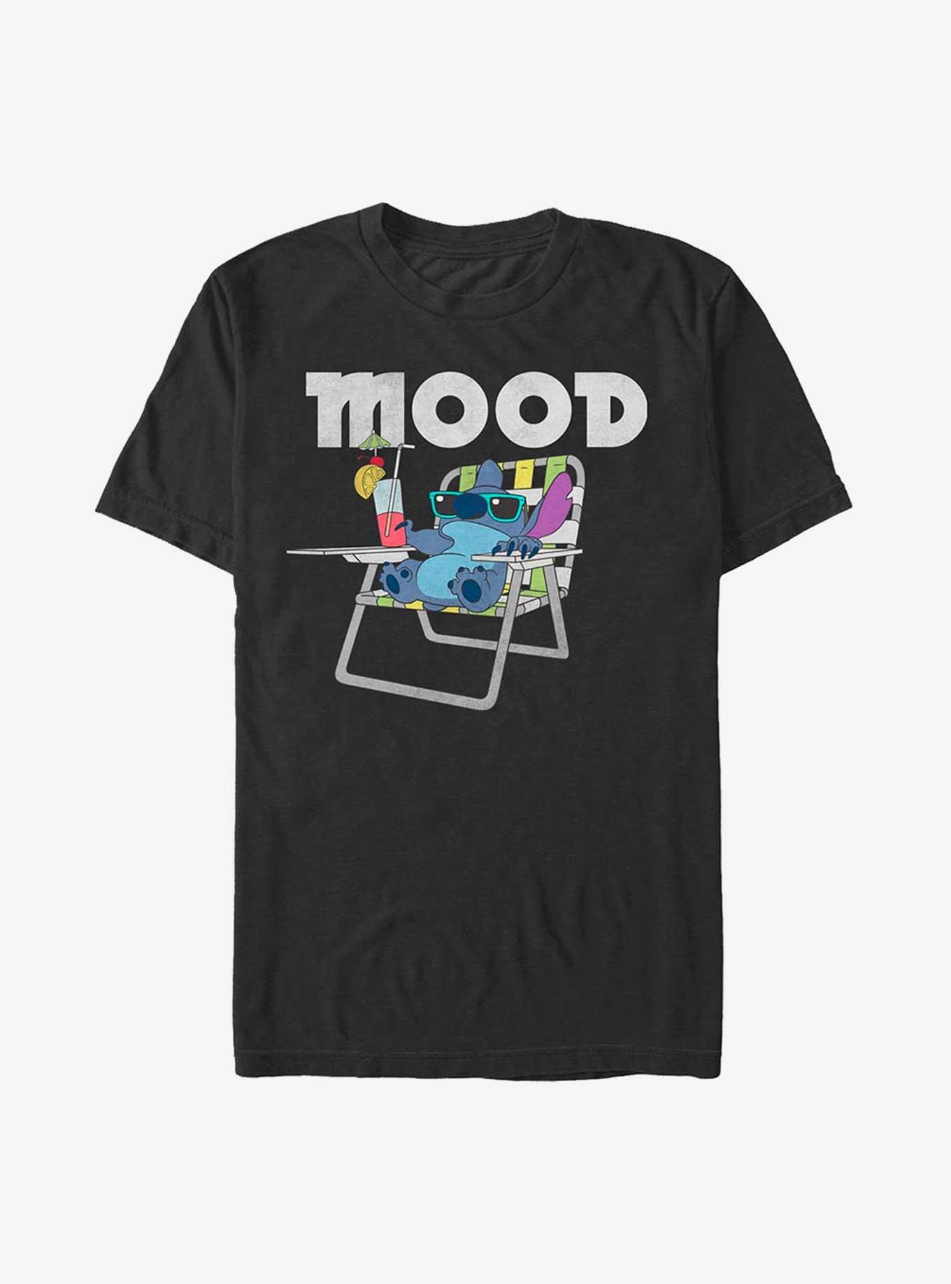Disney Lilo And Stitch Mood T-Shirt, BLACK, hi-res