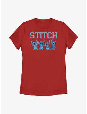Disney Lilo And Stitch Happy Stitch Womens T-Shirt, , hi-res