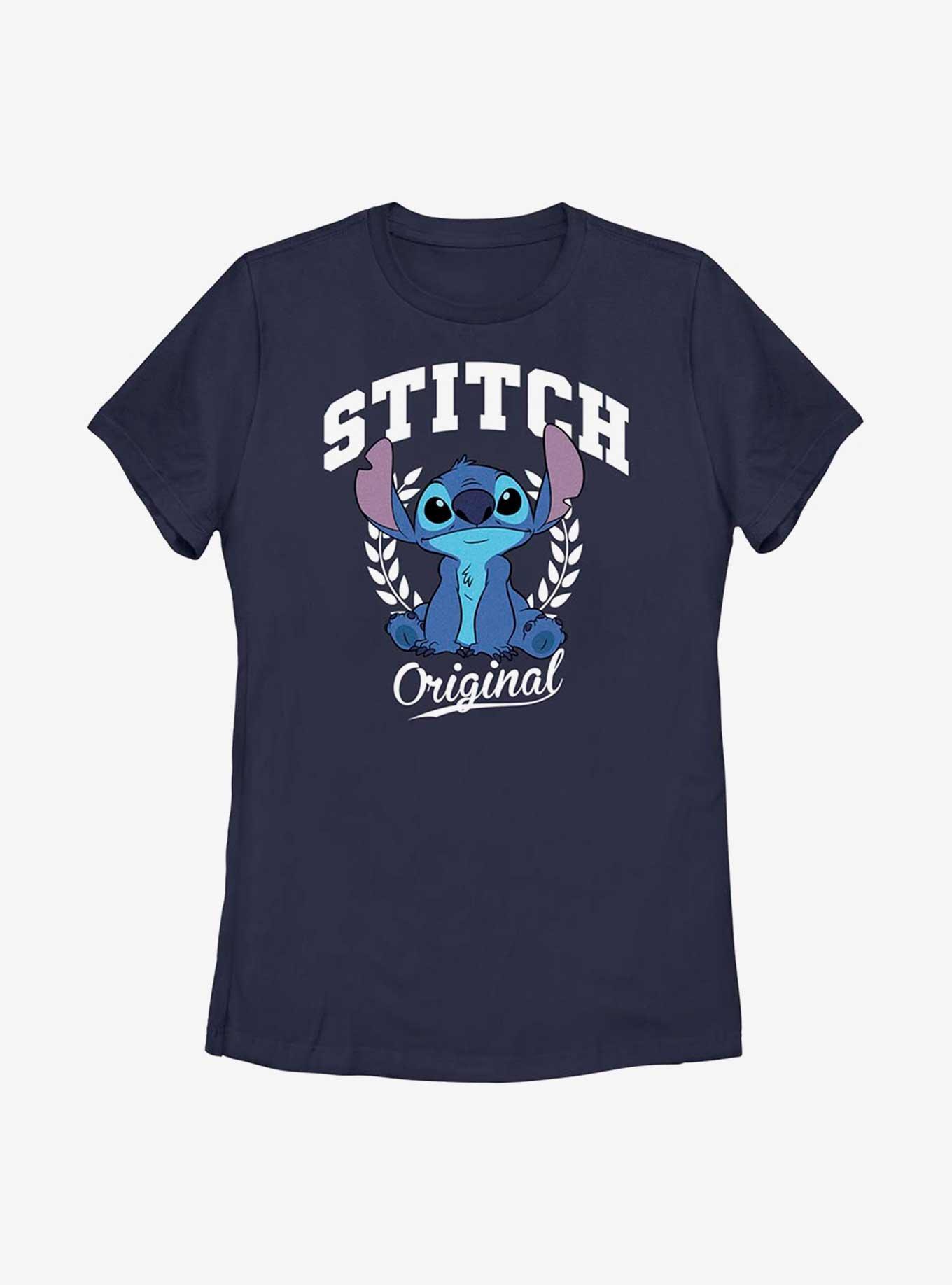 Disney Lilo And Stitch Original Womens T-Shirt, NAVY, hi-res