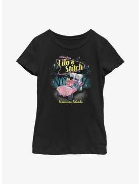 Disney Lilo And Stitch 50s Stitch Youth Girls T-Shirt, , hi-res