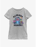 Disney Lilo And Stitch Munchies Youth Girls T-Shirt, ATH HTR, hi-res