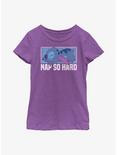 Disney Lilo And Stitch Nap Youth Girls T-Shirt, PURPLE BERRY, hi-res